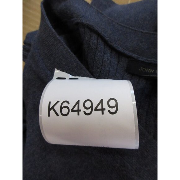 John Varvatos Sweater Medium Cardigan Button Up Ribbed Knit Classic - Picture 11 of 11